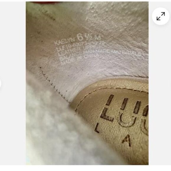 Lucca Lane Kaelyn Portobello Suede Studded Slip-on Loafers Women's size US 6.5 - Picture 7 of 7